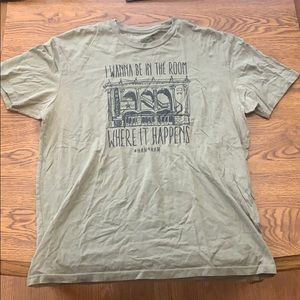 Hamilton “room where it happens” shirt
